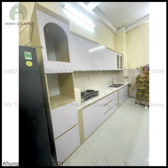 TỦ BẾP NHỰA VINCOPLASTIC – TB0086