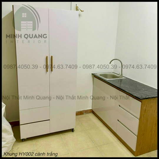 TỦ BẾP MINI CHDV - PHÒNG TRỌ NHỰA VINCOPLAST - MN0040