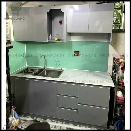 TỦ BẾP NHỰA VINCOPLASTIC – TB00103