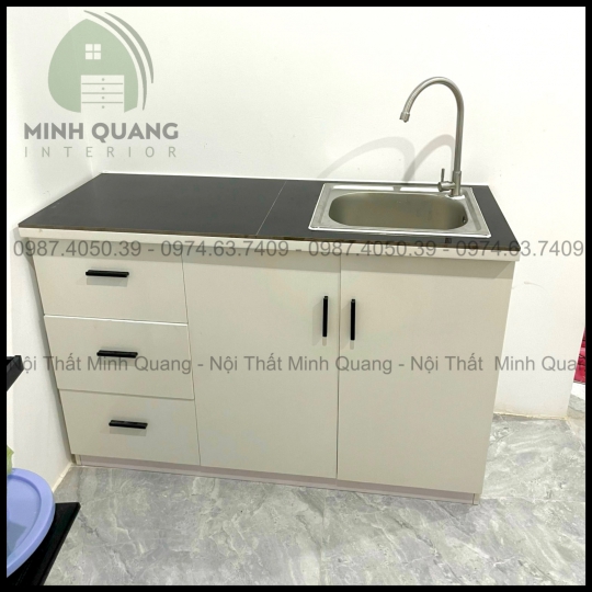 TỦ BẾP MINI CHDV - PHÒNG TRỌ NHỰA ĐÀI LOAN MN0048