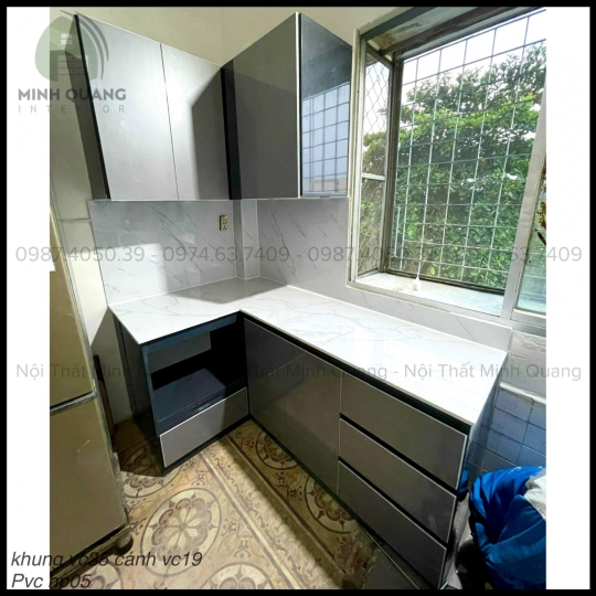 TỦ BẾP NHỰA VINCOPLASTIC – TB0077