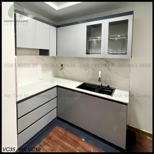 TỦ BẾP NHỰA VINCOPLASTIC – TB00161