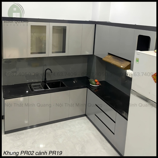 TỦ BẾP NHỰA VINCOPRO – TB0015