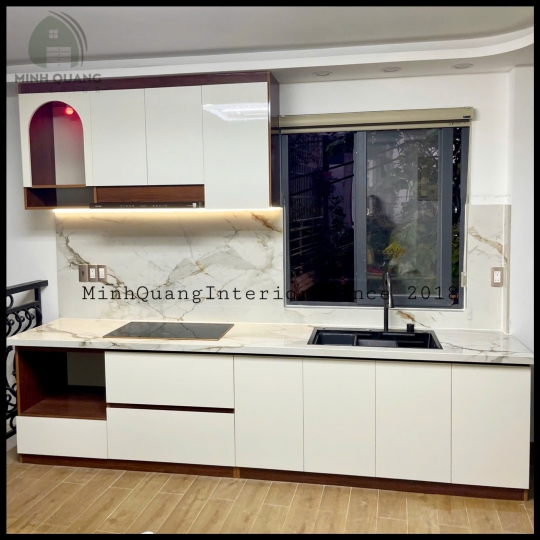 TỦ BẾP NHỰA ECO+ NỘI THẤT MINH QUANG - EC0011