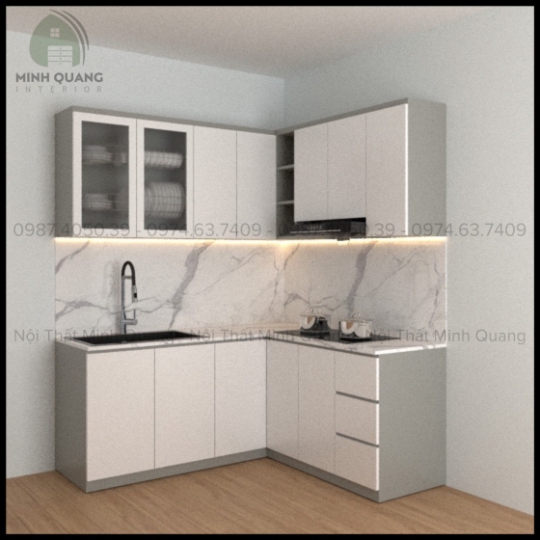 TỦ BẾP NHỰA VINCOPLASTIC – TB0089