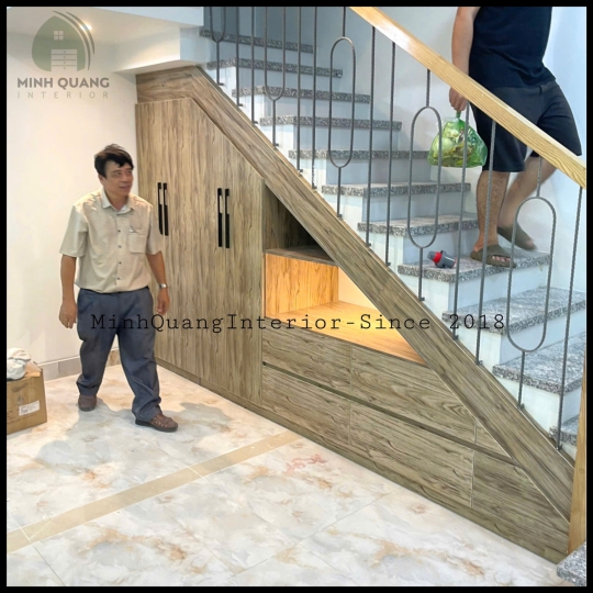 TỦ KỆ CẦU THANG NHỰA VINCOPLASTIC - CT0008