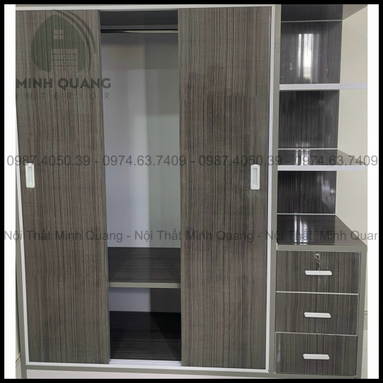 Tủ Quần Áo Nhựa Đài Loan Giá Rẻ TPHCM MQ_081