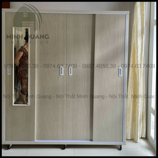 Tủ Quần Áo Nhựa Đài Loan Giá Rẻ TPHCM MQ_0854
