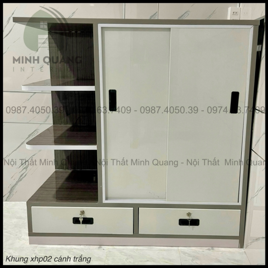 Tủ Quần Áo Nhựa Đài Loan Giá Rẻ TPHCM MQ_022