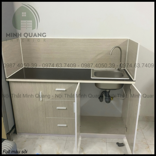TỦ BẾP MINI CHDV - PHÒNG TRỌ NHỰA VINCOPLAST MN0043