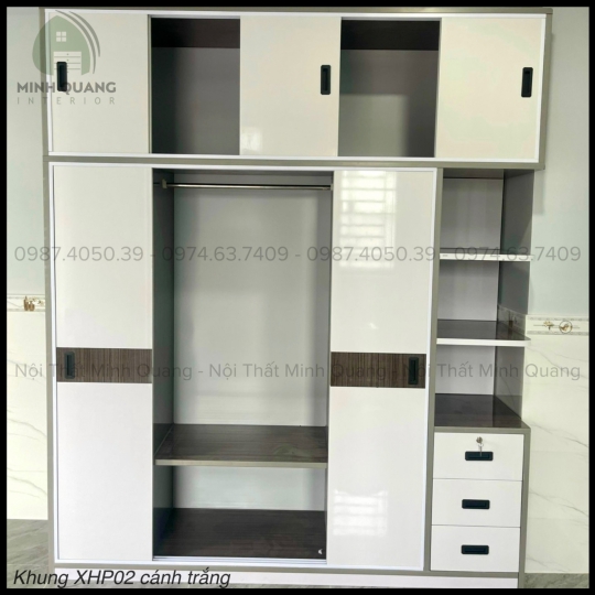 Tủ Quần Áo Nhựa Đài Loan Giá Rẻ TPHCM QA00166