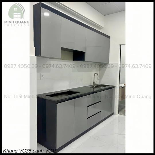 TỦ BẾP NHỰA VINCOPLASTIC – TB004