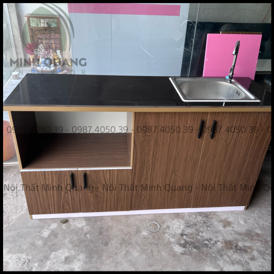 TỦ BẾP MINI CHDV - PHÒNG TRỌ NHỰA ĐÀI LOAN - MN0016