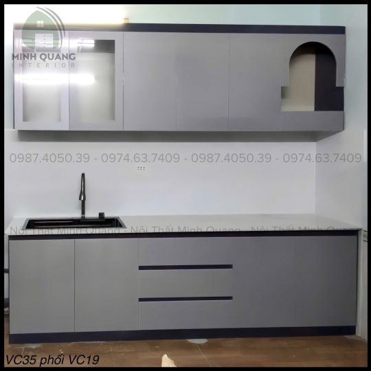TỦ BẾP NHỰA VINCOPLAST- TB00156