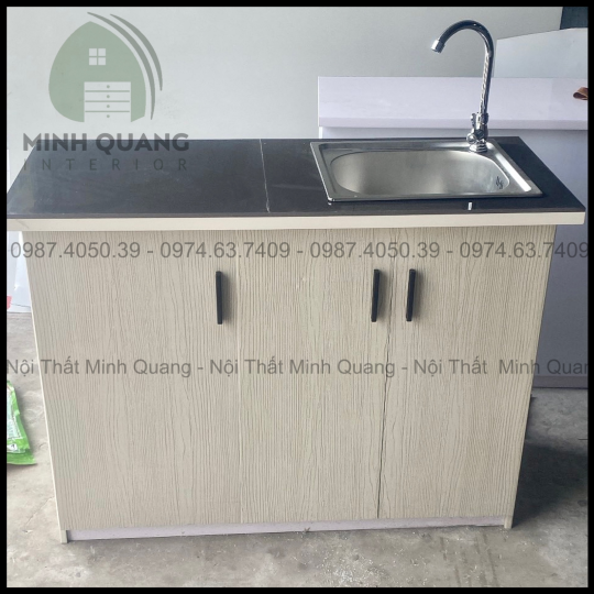 TỦ BẾP MINI CHDV - PHÒNG TRỌ NHỰA ĐÀI LOAN - MN0026