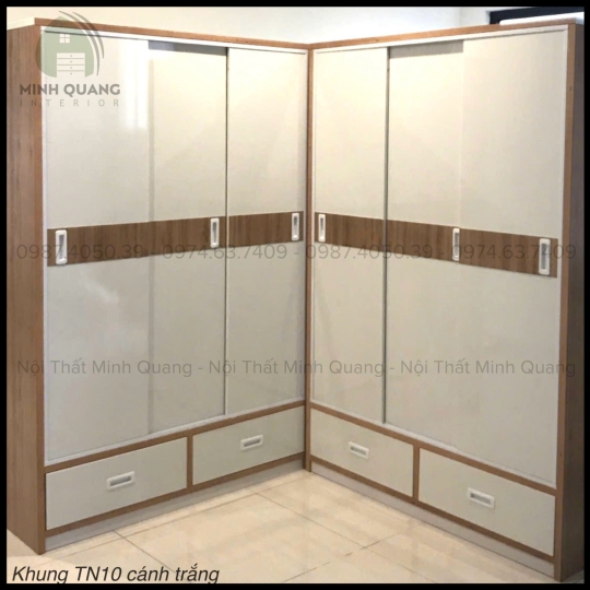 TỦ ÁO 3 CÁNH CỬA LÙA NHỰA ĐÀI LOAN QA006