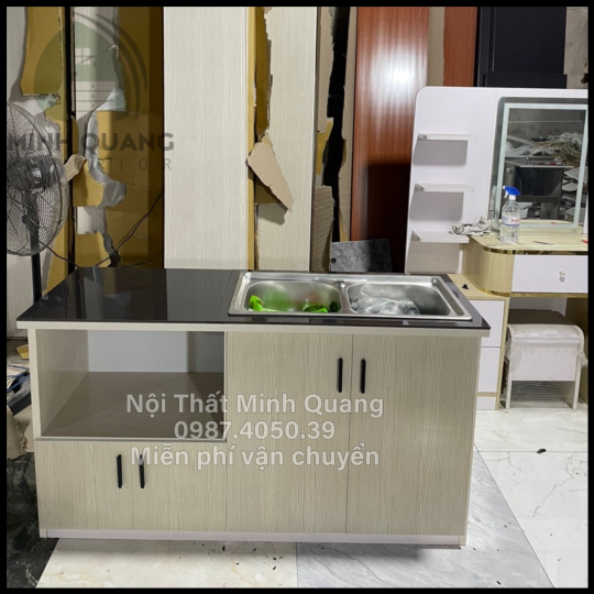 TỦ BẾP MINI CHDV - PHÒNG TRỌ NHỰA ĐÀI LOAN - MN0019
