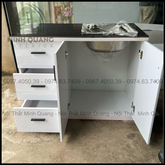 TỦ BẾP MINI CHDV - PHÒNG TRỌ NHỰA ĐÀI LOAN - MN0026