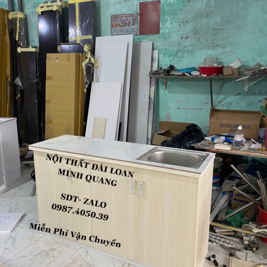 TỦ BẾP MINI CHDV - PHÒNG TRỌ NHỰA ĐÀI LOAN - MN0025