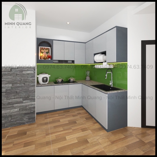 CẢI TẠO BẾP CŨ THÀNH BẾP MỚI - CT002