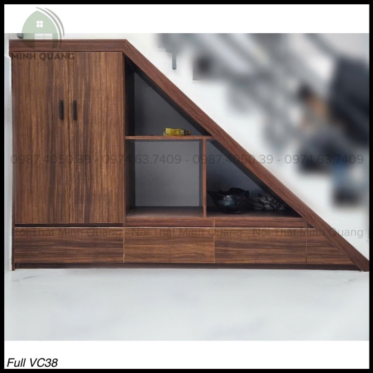 TỦ KỆ CẦU THANG NHỰA VINCOPLASTIC - CT0012