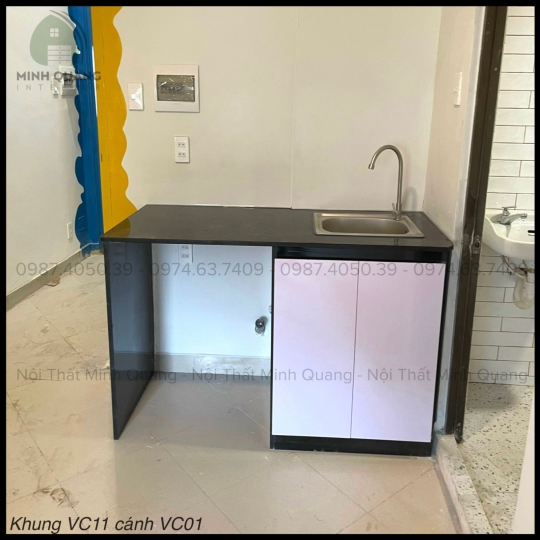 TỦ BẾP MINI CHDV - PHÒNG TRỌ NHỰA VINCOPLAST - MN0092