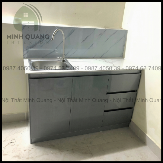 TỦ BẾP MINI CHDV - PHÒNG TRỌ NHỰA VINCOPLAST - MN0030