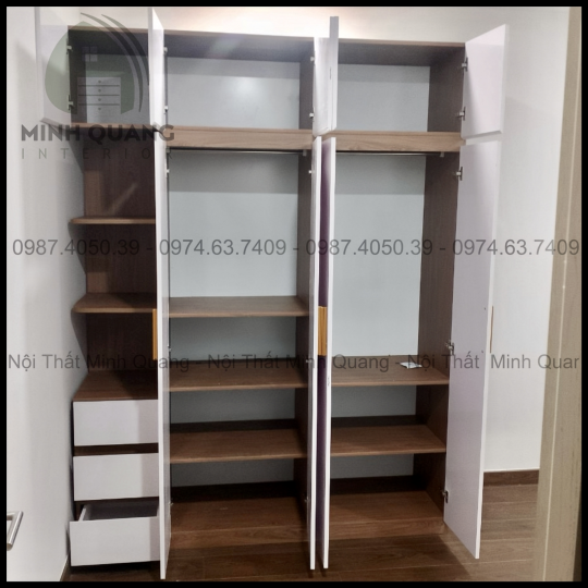 Tủ Quần Áo Nhựa Đài Loan Giá Rẻ TPHCM MQ_0034