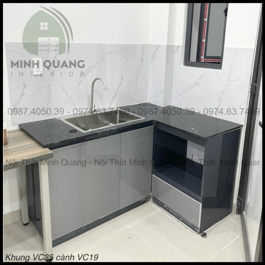 TỦ BẾP MINI CHDV - PHÒNG TRỌ NHỰA VINCOPLAST - MN0011