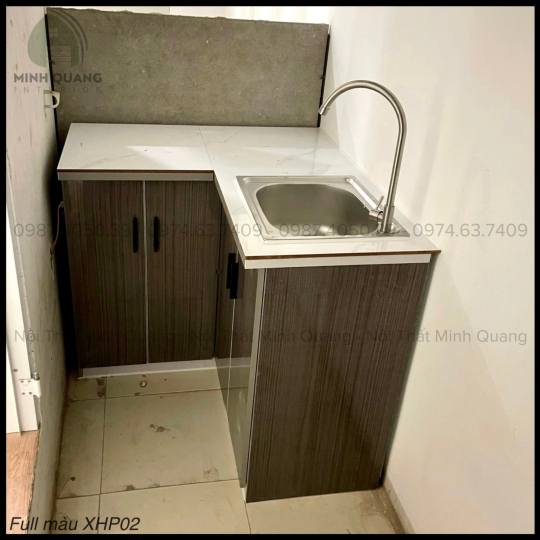 Tủ bồn mini nhựa Đài Loan, đáp ứng mọi kích thước theo yêu cầu của khách hàng MN0087
