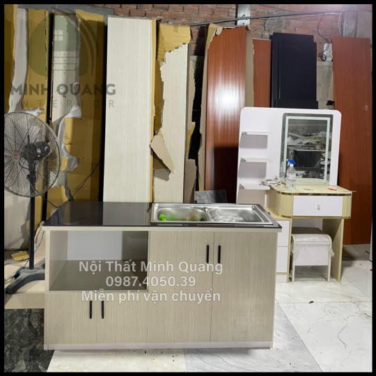 TỦ BẾP MINI CHDV - PHÒNG TRỌ NHỰA ĐÀI LOAN - MN0019