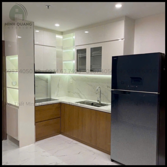 TỦ BẾP NHỰA ECO+ NỘI THẤT MINH QUANG - EC0005