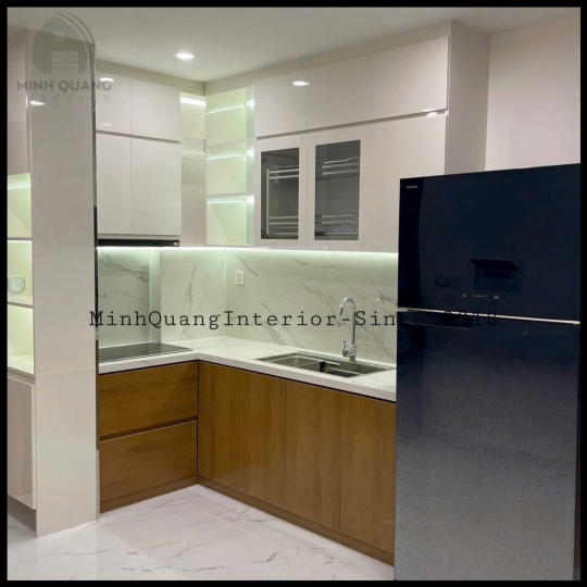 TỦ BẾP NHỰA ECO+ NỘI THẤT MINH QUANG - EC0005