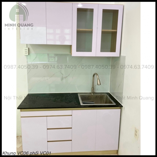 TỦ BẾP MINI CHDV - PHÒNG TRỌ NHỰA VINCOPLAST - MN0032