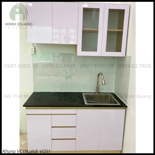 TỦ BẾP MINI CHDV - PHÒNG TRỌ NHỰA VINCOPLAST - MN0032