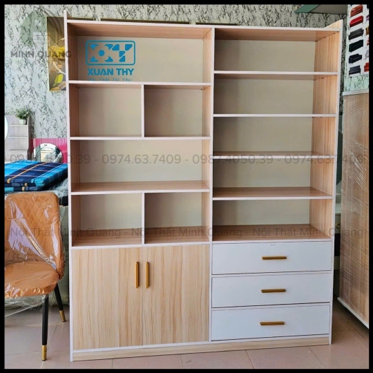 TỦ KỆ ĐA DỤNG LÀM THEO YÊU CẦU - KT0055