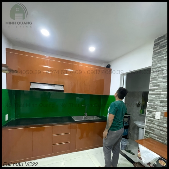 CẢI TẠO BẾP CŨ THÀNH BẾP MỚI - CT006