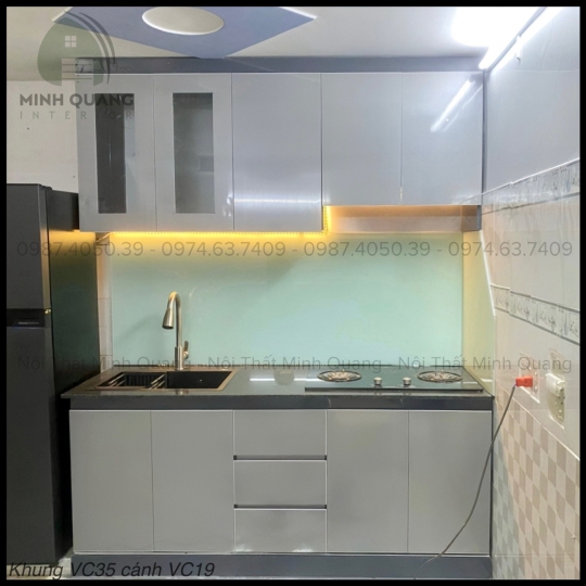 TỦ BẾP NHỰA VINCOPLASTIC – TB0075