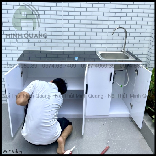 TỦ BẾP MINI CHDV - PHÒNG TRỌ NHỰA ĐÀI LOAN - MN0063