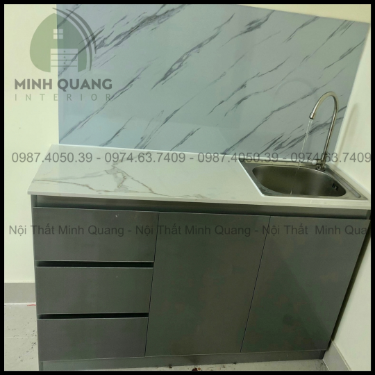 TỦ BẾP MINI CHDV - PHÒNG TRỌ NHỰA VINCOPLAST - MN0030