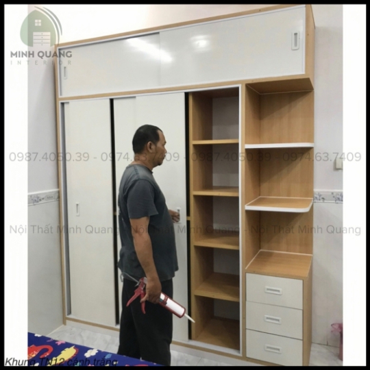 TỦ QUẦN ÁO 2 TẦNG NHỰA ĐÀI LOAN QA0091