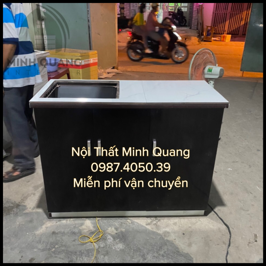 TỦ BẾP MINI CHDV - PHÒNG TRỌ NHỰA ĐÀI LOAN - MN0025