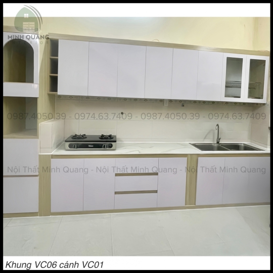 TỦ BẾP NHỰA VINCOPLASTIC – TB0086