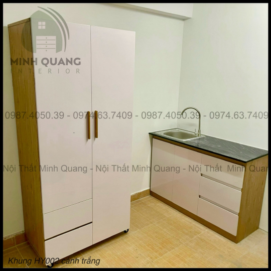 TỦ BẾP MINI CHDV - PHÒNG TRỌ NHỰA VINCOPLAST - MN0040