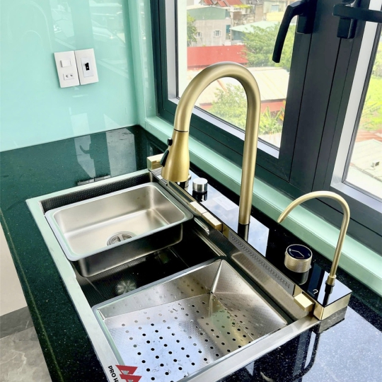 BỒN RỬA CHÉN 5 PHÍM INOX 304