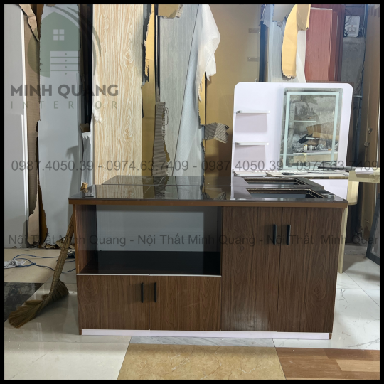 TỦ BẾP MINI CHDV - PHÒNG TRỌ NHỰA ĐÀI LOAN - MN0028