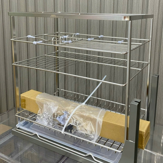 KỆ GIA VỊ NAN DẸT INOX 304 