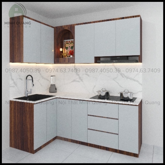 TỦ BẾP NHỰA VINCOPLASTIC – TB0056