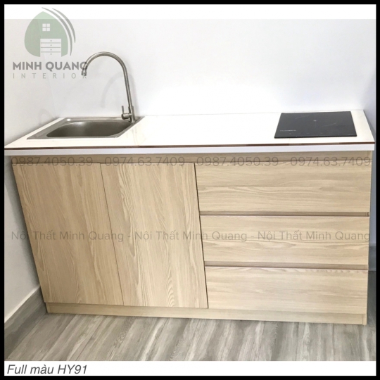 TỦ BẾP MINI CHDV - PHÒNG TRỌ NHỰA VINCOPLAST - MN0013