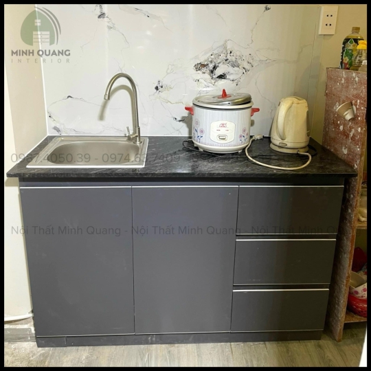 TỦ BẾP MINI CHDV - PHÒNG TRỌ NHỰA VINCOPLAST - MN0096